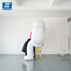 Modello Gonfiabile di Nuvola a Forma di Cartone Animato per Decorazione Porta Centro Commerciale - Product Image 4