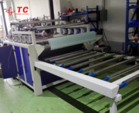 TC machines à bois multifonctionnelles film plastique pvc mdf panneau colle froide machine à plastifier