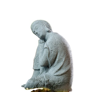 <span class=keywords><strong>Estatua</strong></span> de Buda meditando pecera piedra absorbente de agua bonsái adornos decoración de personajes pequeños adornos - Product Image 2