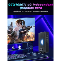 Mini PC para Juegos con Tarjeta Gráfica Independiente GTX 1050Ti de 4GB, Procesador Intel de 10ª Generación (i9/i7/i3/i5), DDR4, M.2 NVMe, DVI, Windows 11, Wifi, NUC