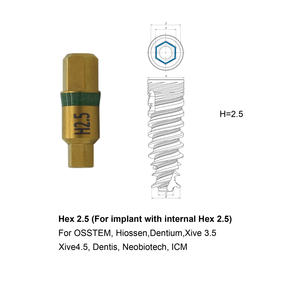 Universelles Zahnimplantat-Reparaturwerkzeug für Gebrochene Neobiotech SR Implantate, Zahnimplantat-Schraubenentferner-Set, Chirurgisches Kit - Product Image 5