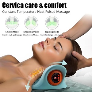 Productos para Dropshipping 2026, Masajeador Cervical Eléctrico, Estirador de Cuello, Almohada de Acupresión, Masajeador Corporal para Hombros, Agente de Dropshipping - Product Image 4