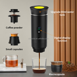 Máquina de café espresso portátil 3 en 1 para cápsulas, café molido, extracción de espresso para viajes al aire libre en casa - Product Image 2