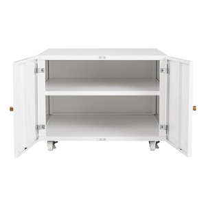Chariot d'impression mobile en métal robuste, directement du fabricant, armoire de rangement mobile avec roulettes pour bureau, maison, école - Product Image 5