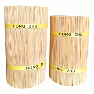 中国最高の竹の棒7、8、9、10、12インチの原料の線香のための竹の棒