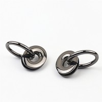 Boucles à œillets métalliques sans nickel, anneaux en O, fermoirs latéraux et vis, chaînes de sac – Accessoires spéciaux pour sacs à main