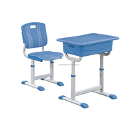 Chaise de bureau en plastique PP à hauteur réglable pour étudiant unique de haute qualité au design moderne chaise d'école et ensemble de bureau pour étude