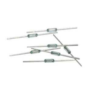 Interruptor de láminas de vidrio seco no magnético de 20 mm con cable doblado, sensor sellado para control electrónico - Product Image 6
