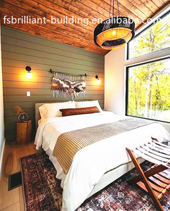 Casas Prefabricadas <span class=keywords><strong>de</strong></span> <span class=keywords><strong>Madera</strong></span> Impermeables <span class=keywords><strong>de</strong></span> 1-2 Dormitorios, Alojamiento Móvil, Edificio <span class=keywords><strong>de</strong></span> Oficinas, Apartamento, Pequeña Casa Triangular, Villa - Product Image 4