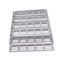Rampe pliable Simplywalk 500 kg 1050 mm avec panneau latéral robuste, rampe d'escalier, service de marque privée, usine certifiée ISO 13485