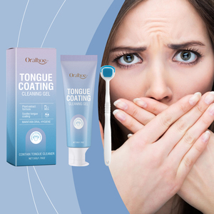 <span class=keywords><strong>Gel</strong></span> nettoyant pour la langue en silicone efficace pour éliminer le revêtement, améliorer l'hygiène buccale, grattoir pour la langue - Product Image 4