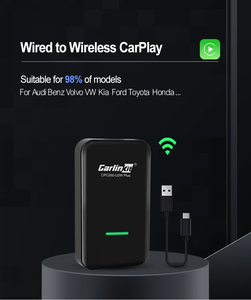3,0 U2W inalámbrico Carplay Ai Box con cable a inalámbrico portátil Multimedia adaptador USB inalámbrico Auto Dongle - Product Image 2