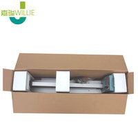 Scelleuse manuelle semi-automatique à impulsions pour sacs, avec poignée extra longue 1000 mm (36 pouces), en aluminium, pour sceller les marchandises