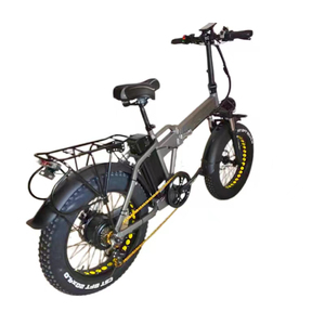 Bicicleta Plegable Eléctrica de Alta Calidad con Motor sin Escobillas de 500W/1000W en la Rueda Trasera, Batería de Litio de 48V 15AH, Neumático Grueso de Aluminio de 20 Pulgadas, Bicicleta Eléctrica Urbana K5 Potente - Product Image 6