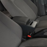 Vtear untuk Toyota Wigo 2015-2020 Pengatur Penyimpanan Kontrol Pengemudi Bantalan Sentuhan Lembut Bagian Interior Aksesori Mobil