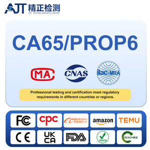 Teste profissional do produto do brinquedo Teste EMC RED CPSIA Certificação do produto Teste compatível com padrões americanos - Product Image 5