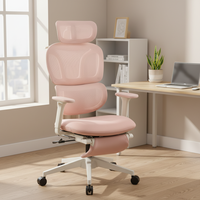 Fabricant Fauteuil de direction de bureau pivotant ergonomique avec accoudoir 3D tournant en maille à dossier haut