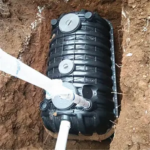 600L 1000L 1500L Sewage Treatment Beverage Factory Septic Tank System And MBBR Media