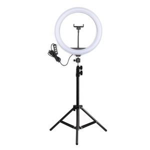 Cámara de teléfono móvil de <span class=keywords><strong>13</strong></span> pulgadas Transmisión en vivo en línea Relleno LED Anillo de luz Foto Selfie Fotografía Estudio Video LED Lámpara circular - Product Image 1