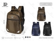 Zaino da uomo in nylon resistente all'acqua 20-39L con scomparto per laptop e spallacci casual - Product Image 1