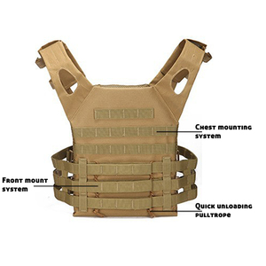 Chaleco Táctico Personalizado para Actividades al Aire Libre, Listo para Enviar, Chaleco Táctico Profesional Ajustable y Duradero - Product Image 4