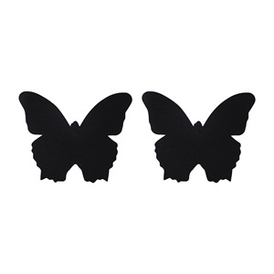 En gros, cache-tétons adhésifs invisibles en dentelle noire, taille unique, pour femmes matures, sexy et tendance - Product Image 2