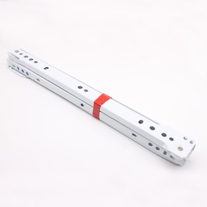 Nhà máy Tủ Ngăn Kéo Runner <span class=keywords><strong>fgv</strong></span> điện mạ Con Lăn Ngăn kéo trượt với nylon bánh xe - Product Image 5