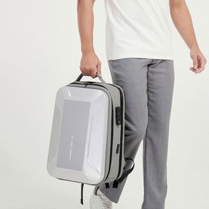 Multi Functional Hard Shell <b>Backpack</b>, <b>Large</b> Capacity Waterproof Travel Bag, Business and Leisure USB Computer Bag - Product Image 4