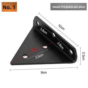 Tek kelime bölüm destek duvar braketi için oturma odası depolama raf çapraz sınır Amazon görünmez dirsek üçgen donanım - Product Image 6