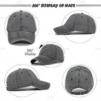 Gorras de Béisbol Deportivas de Algodón Desgastado Sin Estructura para Niños, Gorras con Logotipo Bordado Personalizado, Gorras de Papá con Logotipo Infantil JFB3