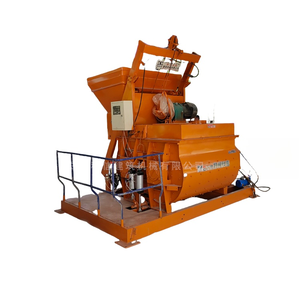 Centrale à béton électrique automatique de marque chinoise renommée avec mélangeur à tambour, à vendre - Product Image 1