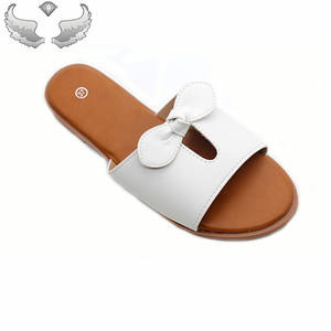 Pantofole da donna basse da esportazione di alta qualità e sandali <span class=keywords><strong>con</strong></span> <span class=keywords><strong>fiocchi</strong></span> stile Beachwear pantofole da donna da indossare all'esterno - Product Image 3