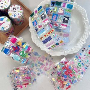 Cinta Adhesiva de Papel Activada por Agua con Diseño de Rosas para Envíos al por Mayor, Etiqueta Adhesiva de PET Personalizada, Impermeable, para Sellado de Bolsas - Product Image 6