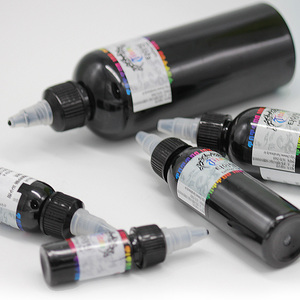 Kit de tatouage K-Beauty OEM ODM, gris délavé, lot en vrac, 0,5 oz, Titan Black Gray, pour ombrage professionnel et peinture corporelle - Product Image 1