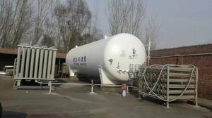 خزان تخزين عالي الضغط للأوكسجين من الفولاذ المقاوم للصدأ للحام غاز الأكسجين السائل المبرد مع مكون أساسي للمضخة - Product Image 5