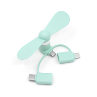Cadeaux promotionnels, mini ventilateur 3 en 1 pour téléphone et tablette Android, alimenté par batterie, accessoire d'été pour iPhone, pour iPad, utilisation en voiture
