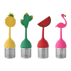 <span class=keywords><strong>Infuseur</strong></span> à thé en acier inoxydable, maille en plastique, forme originale mignonne, passoire, 1 pièce - Product Image 1