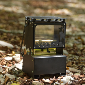 Réchaud <span class=keywords><strong>à</strong></span> kérosène portable rétro pour l'extérieur, petit réchaud <span class=keywords><strong>à</strong></span> kérosène <span class=keywords><strong>à</strong></span> double tête pour faire bouillir du thé - Product Image 3