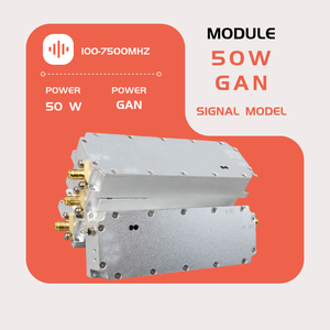 Modulo Amplificatore RF Anti-UAV ad Alta Potenza 50W GaN, Modulo FPV 100MHz-6300MHz, Accessori per Blocco Frequenze, Sistema Anti-Drone - Product Image 1