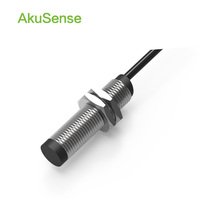 Sensor Jarak Standar AkuSense TRN12-04NO M12 Monitor Kecepatan Rotasi Magnet Sensor Induktif Silinder Non-flush