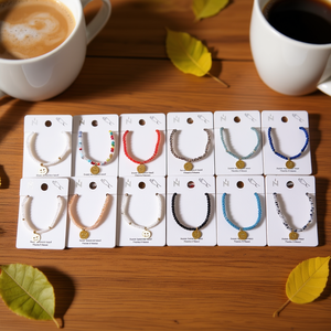 Braccialetto Elastico con Cristalli a Forma di Faccina Sorridente, Accessorio di Moda, Gioiello Unisex da Regalo - Product Image 2