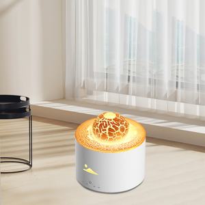 2024 Innovation White Ultrasonic Humidifier Planet Aromatherapy Machine Humidistat Control 10 Essential Oils Household Hotel Use - Product Image 6