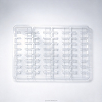 Plateau sous vide thermoformé ESD sur mesure, fabriqué selon les dessins, plateau en plastique antistatique pour composants électroniques et matériel de précision