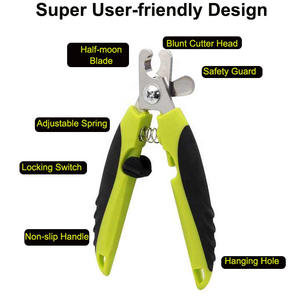 Ensemble professionnel de ciseaux et de limes à ongles <span class=keywords><strong>pour</strong></span> chiens Coupe-ongles et coupe-ongles <span class=keywords><strong>pour</strong></span> animaux de compagnie avec protection de sécurité - Product Image 3