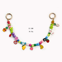 Groothandel Y2K kleurrijke kralen tasbedel riem ster schelp vis fruit bedels handtas decoratieve accessoires cadeaus voor vrouwen