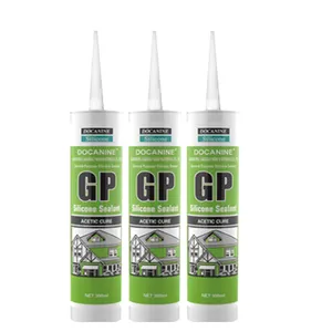 Best Waterproof Gp Acetoxy Adhesive Sanitary Structural Silicone Caulk Sealer Neutral Acetic Aluminum Glass Silicone Sealant