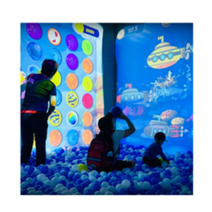 Sistema de Proyección Interactiva <span class=keywords><strong>3D</strong></span> de Respuesta Rápida de 120 fps, Juego Interactivo de Pistola de Bolas para Pared VR, Zona Infantil - Product Image 2