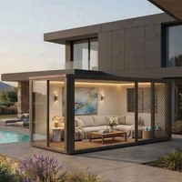 COCOVIA Abri préfabriqué modulaire 1 chambre