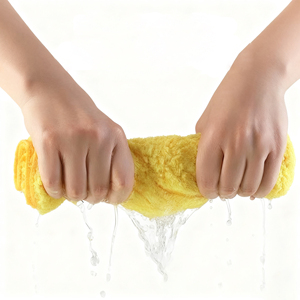 <span class=keywords><strong>Panno</strong></span> in Microfibra ad Alta Assorbenza 400gsm, Tessuto a Maglia con Pelo Lungo e Corto, Multiuso Senza Bordi <span class=keywords><strong>per</strong></span> Hotel, Cucina, Lavaggio Auto/Pulizia - Product Image 2