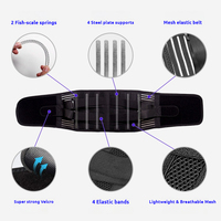 Logo personnalisé Entraîneur de taille pour femmes Réglable Plus Élastique Néoprène avec protection Ceinture de traction Ceinture de sueur amincissante